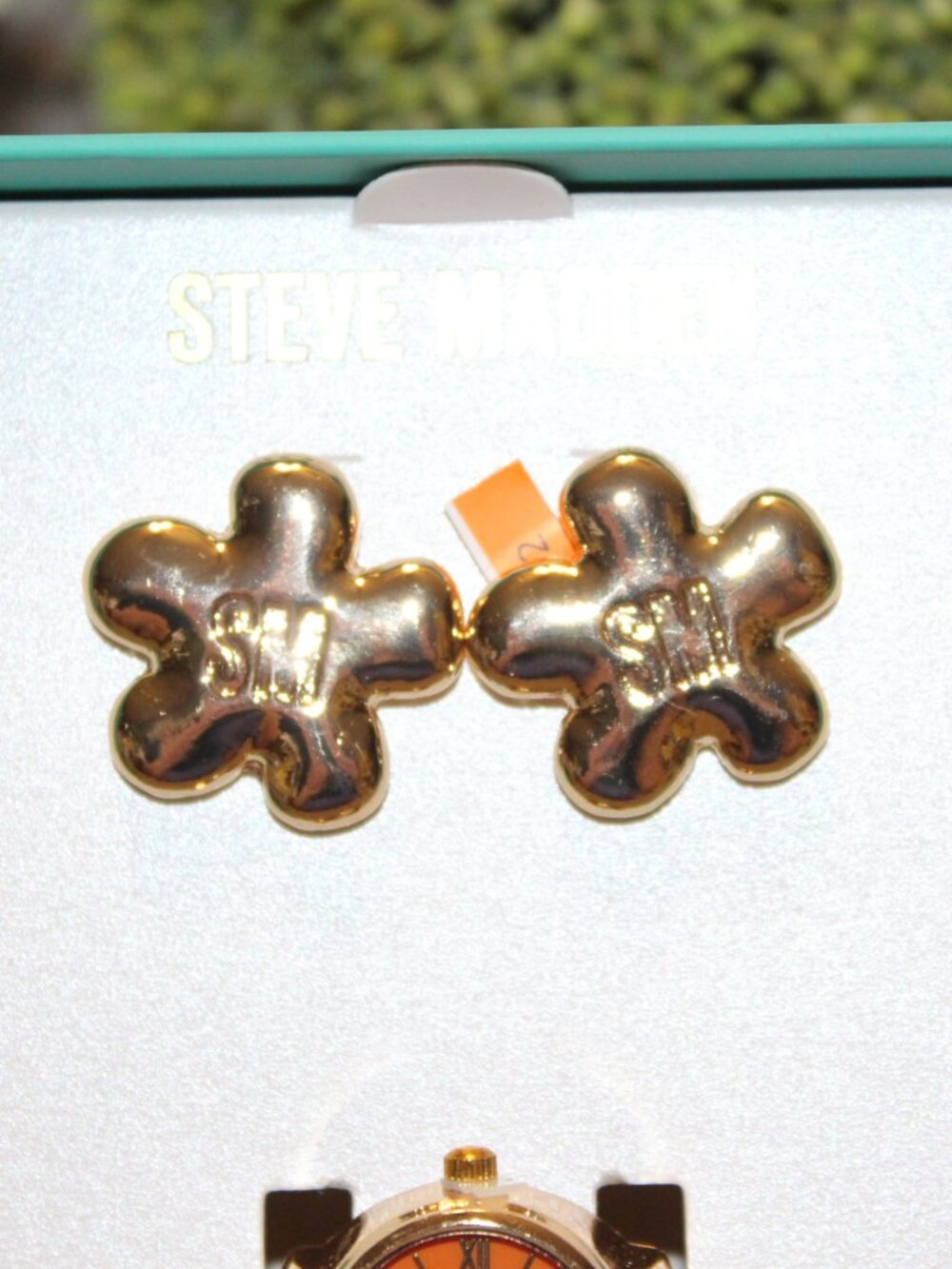 NWT Steve Madden jewelry set earrings and ring watch CUTE! - Picture 4 of 8